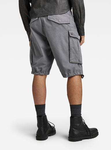 Rovic Zip Relaxed Shorts | グレー | G-Star RAW® JP